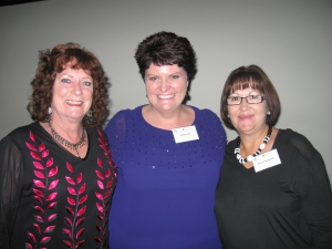 Our organisers Jan Burton, Cathey Clarke and Tracey Stephenson.